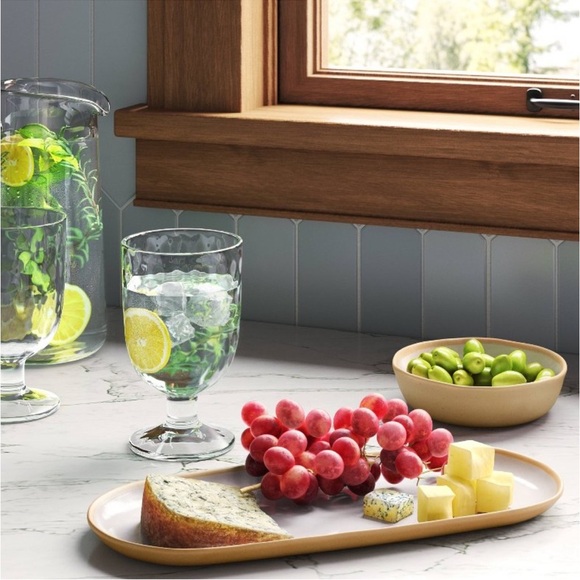 Melamine Serving Platter Set Ivory -Threshold - Picture 2 of 11